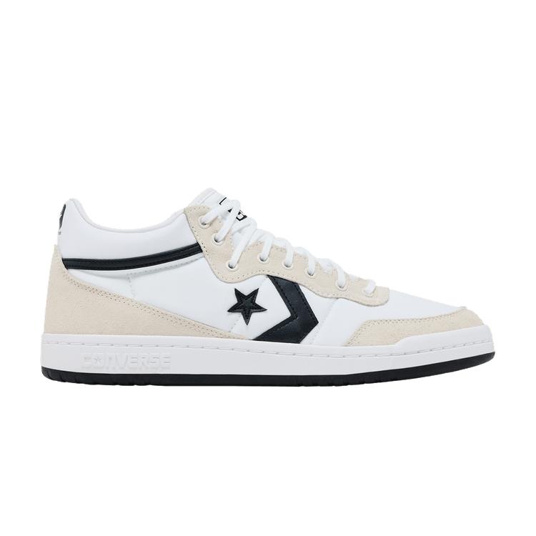 Converse Fastbreak Pro Mid  White Black Egret  46.5