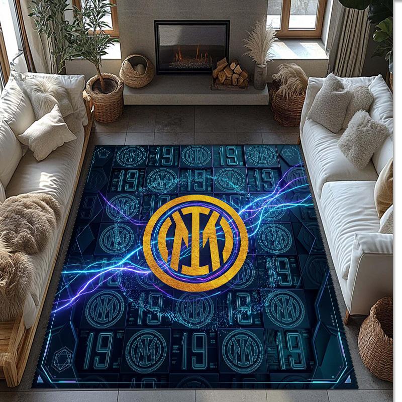 Borussia Dortmund Printed Flannel Area Rug Non Slip Soft Polyester Floor Carpet Indoor Decor Mat for Bedroom Living Room Sofa
