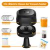 Electric Mason Jar Vacuum Sealer 60KPa for Canning Jars Cordless Vacuum Sealing Machine for Food Storage or Fermentation