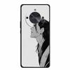 Phone Case For Honor X70 5G 2025 Case X 70 Coque Flowers Black Silicone Soft Back Cover For Honor X70 Cases HonorX70 Funda 6.79"