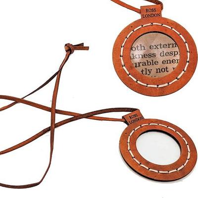 Nautical Vintage Leather Strap Necklace | Ross London Leather Strap