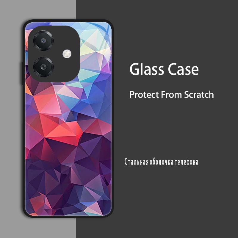 Pro OPPO A60 5G Pouzdro Kryt Tvrzené Sklo Pouzdro Pevné Coque Nárazník Pro Oppo A3 Pro A3X A40 A80 4G 5G Reno 13 Pro Ochranné Pouzdro