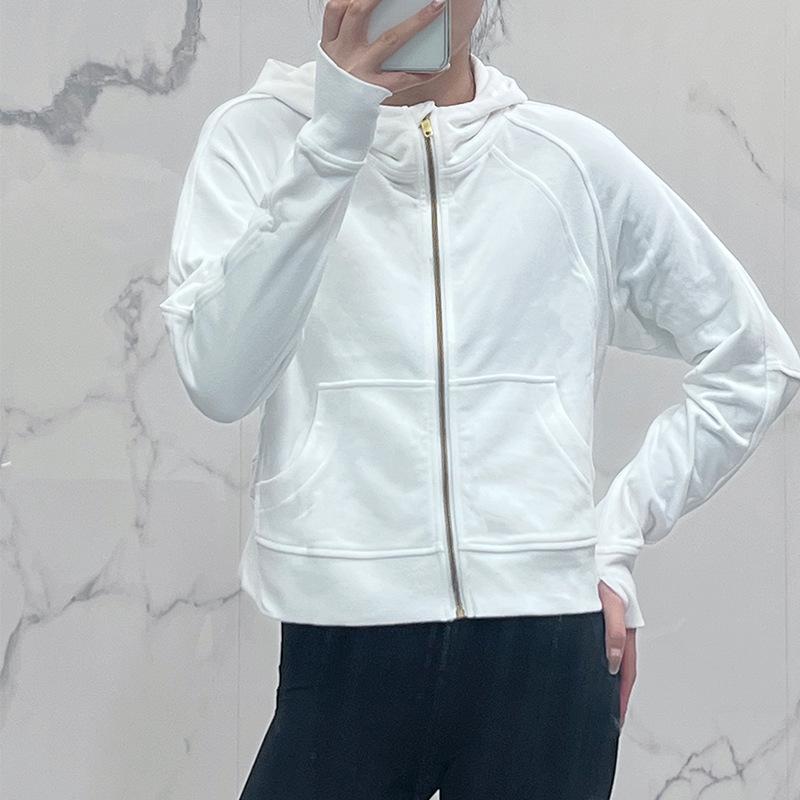 

Women s Full Zip Velvet Scuba Hoodie for Yoga and Fitness