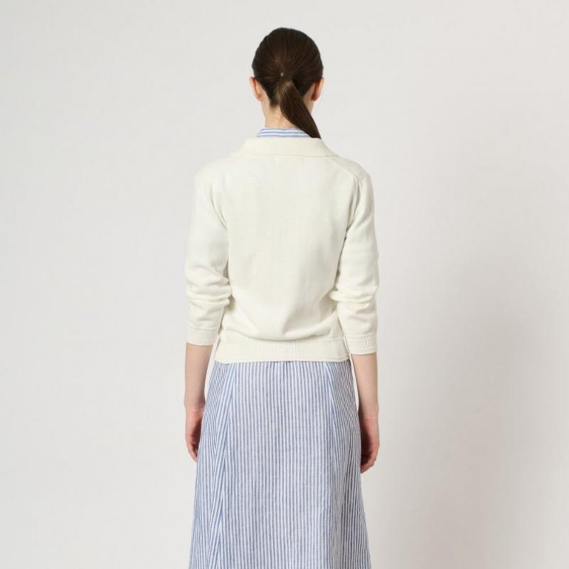 Bcbg Wappen Collar Knit Cardigan B4m3k101