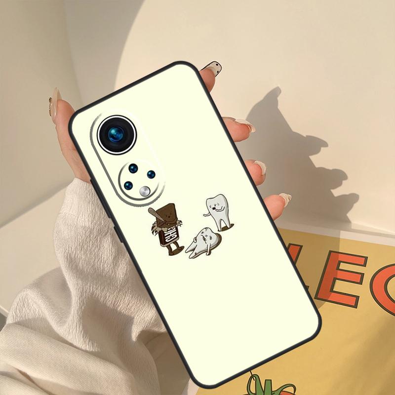 Dentist Tooth Pattern Case For Honor Magic 8 Pro 5 6 7 Lite Cover For Honor 400 200 90 70 50 X8a X8b X9a X9b X9c