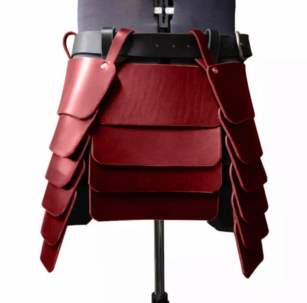 Medieval Viking Cosplay Dress with Belt Leg Guards Ancient Style Halloween Stage Costume