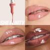 HudA BeAuty Falscher Filler Glänzender Nicht Klebriger Lipgloss 0,13 Unzen   3,9 ml She Flirty Ein Transparenter Rosafarbener Glanz
