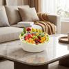 Little Duck House Shape Fruit Bowl with Fork Cartoon Snack Plate Creative Salad Plate  Living Room