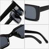 Vintage Square Sunglasses Women's Retro Leopard Sun Glasses Female Fashion Gradient Rectangle Shades Beach/Travel UV400 Shades
