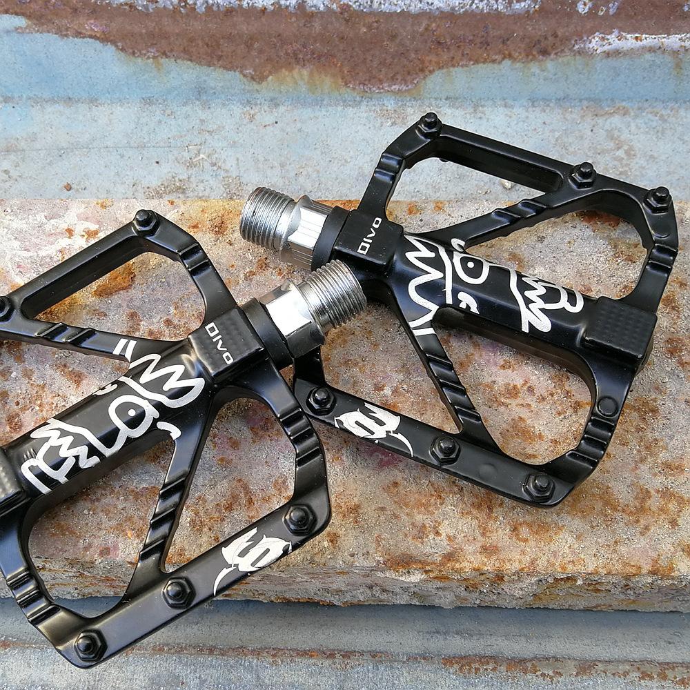 Ultralight MTB Bicycle Pedals Non-slip Mountain Mtb Platform Pedals Aluminum Alloy MTB Flat Pedal Folding Road Cycling Parts