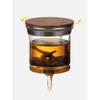 Bonston- elegant cup insulation separation bubble teapot heat-resistant glass teapot simple filter tea cup 500ml
