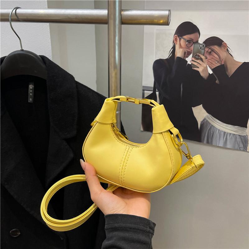 Women's bag niche dumpling bag handbag 2025 spring and summer new versatile fashion shoulder messenger bag small bag