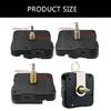 Wall Clock Repair Parts Set High Torque Clock Movement with 2 Pack Long Hands and Mounting Hook for Clock Replacement
