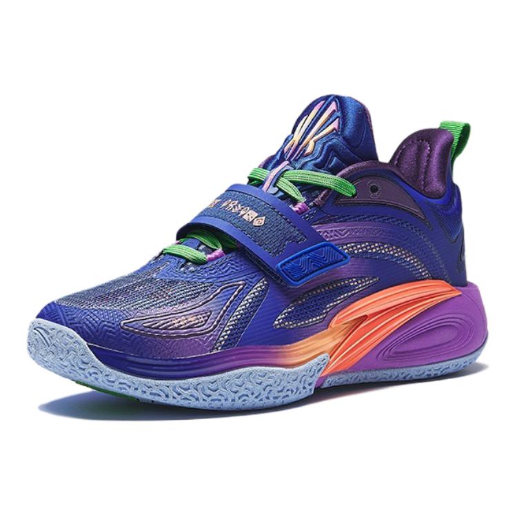 Anta Kai 1 Paris Olympics (GS) Kids Sneakers Blue Purple 312431199-5
