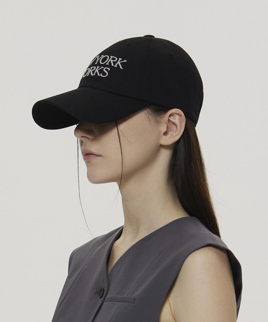 Nyuyogwogseu Signature Logo Ball Cap_Black
