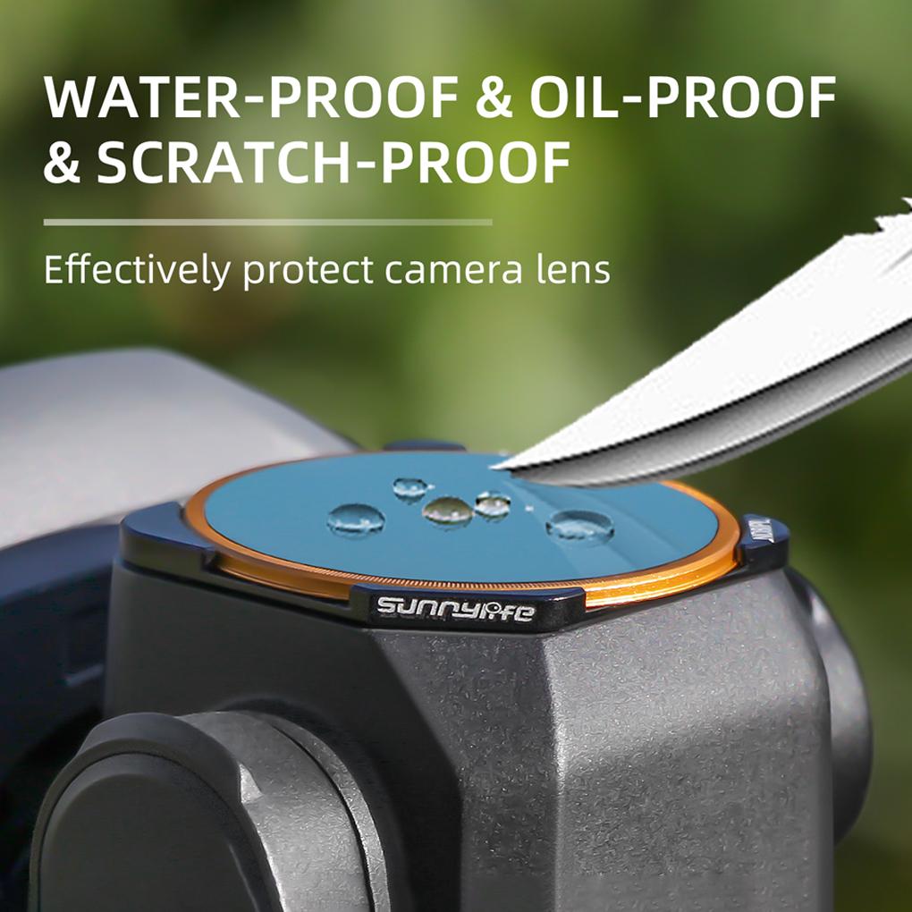 Camera Filter Lens Waterproof Professional Drone Lenses Aircraft Supplies Photography Replacement for 3