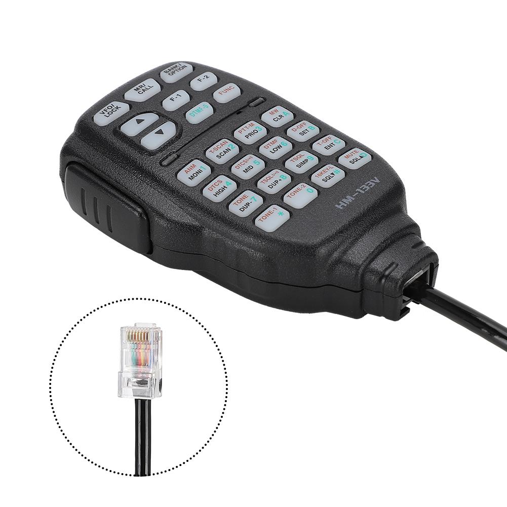 HM-133V Car Ship Mobile Hand Mic for ICOM ID-800H ID-880H IC-2800H IC-2820H IC V8000