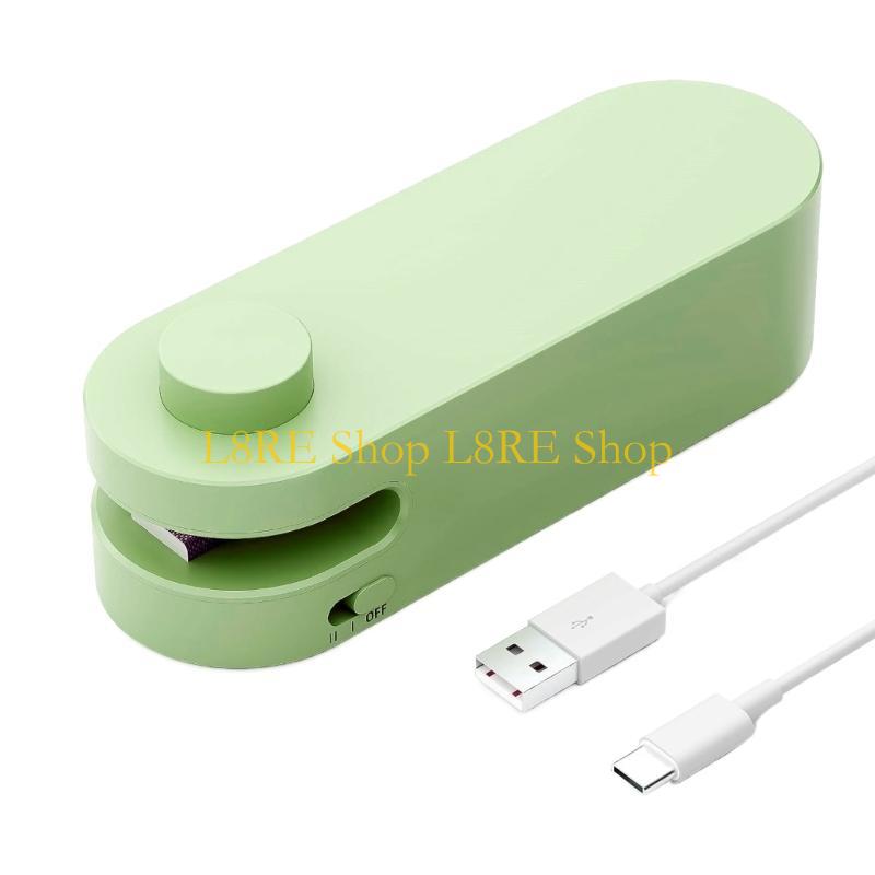 

L8RE Automatic Preservation Vacuum Sealers Household Vacuum Packaging Machine Kitchen Supplies Low Consumption Tool зелений