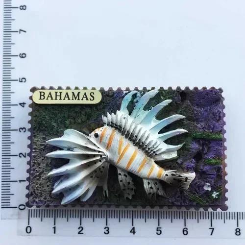 Bahamas Fridge Magnets Tourist Souvenirs Magnets for Refrigerators Creative Folk Dance magnetic sticker Home  Kitchen Decoration