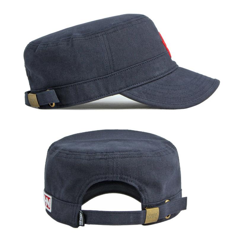 Spring Flat Baseball Hat for Men 3D Pentagram Embroidery Dad Cap Red Star Flat Hat Dailywear Visor Outdoor Sun Cap
