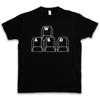 Wasd T Shirt Fun Gamer Games Computer Science Scientist Shooter Rpg Keyboard