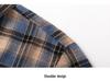 Men's Long Sleeve Plaid Shirt - Spring/Autumn Hong Kong Style Trendy Casual Jacket Top