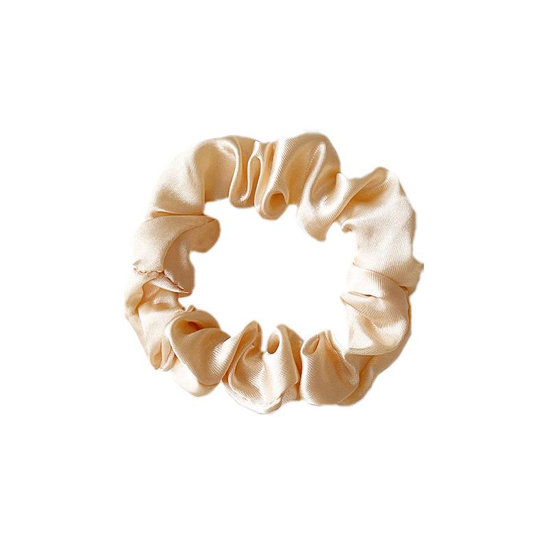 Satin Cloth Art Large Intestine Hair Band European and American Headrope Hair Accessories Simple Headband Head Flower Rubber Band Hair Accessories