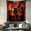 Horror Movie Characters Tapestry Tapestry Background Cloth Wallmounted Wall Covering Decoration Christmas Gift Homestay Soft Decoration Tapestry