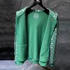 CHROME HEARTS Spring and Autumn Plus Size Horseshoe Dark Pattern Logo Zipper Hoodie Classic Style Logo Hoodie, Suitable for Couples to Wear