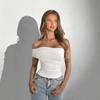 New Summer Tops, Fashionable One-shoulder One-shoulder Collar Tube Top Slim Fit Top Temperament for Women