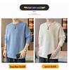 Men's Trendy Loose Fit Hoodie: Spring & Autumn Long Sleeve Pullover with Round Neck
