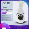 HD Night Vision WiFi Bulb Camera: Easy Install, Full Coverage Home Security