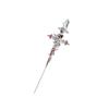 1pcs Retro Dark Gothic Star Punk Thorn Earring Unisex Piercing Ear Needle Earstuds  Women Vintage Eardrop Jewelry