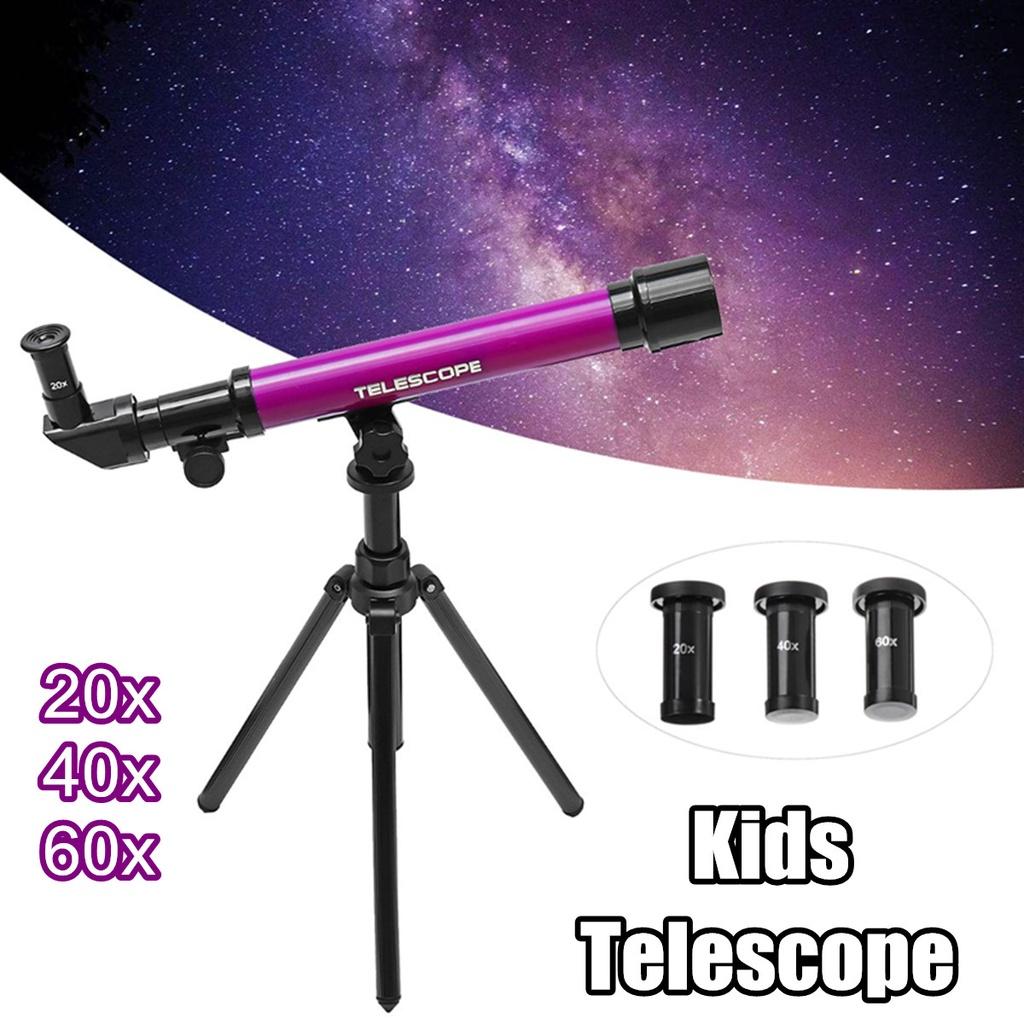 Professional Astronomical Telescope With Tripod Outdoor Monocular Zoom Telescope Spotting Scope for Educational Children Toys ABS