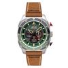 AVI-8 Hawker Hunter Atlas Dvoučasové hodinky s chronografem 43 mm Pánské pouzdro z nerezové oceli Japonský quartzový mechanismus Dvoučasové 12hodinový rámeček AR minerální sklo 5 ATM