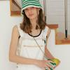 DANCING GRANDMA GRANNY HAT : SUMMER GREEN