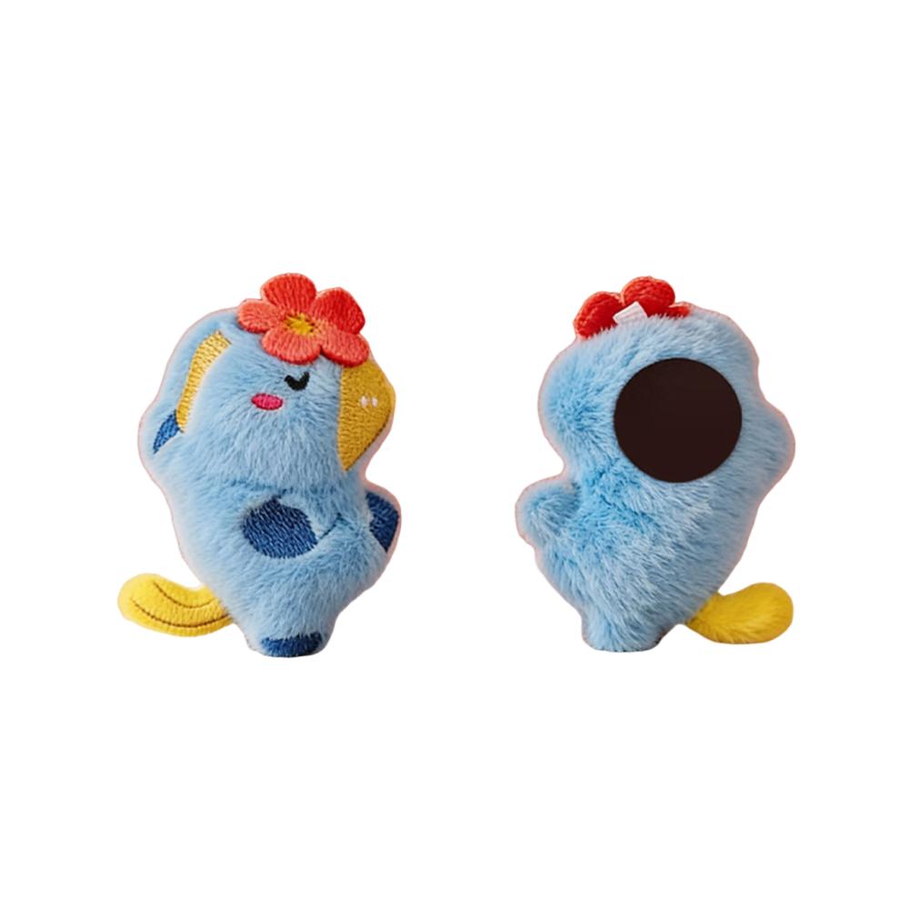 

Creative Plush Horse Fridge Magnet Cartoon Soft Stuffed Animal Fridge Magnet Chinese Style Good Luck