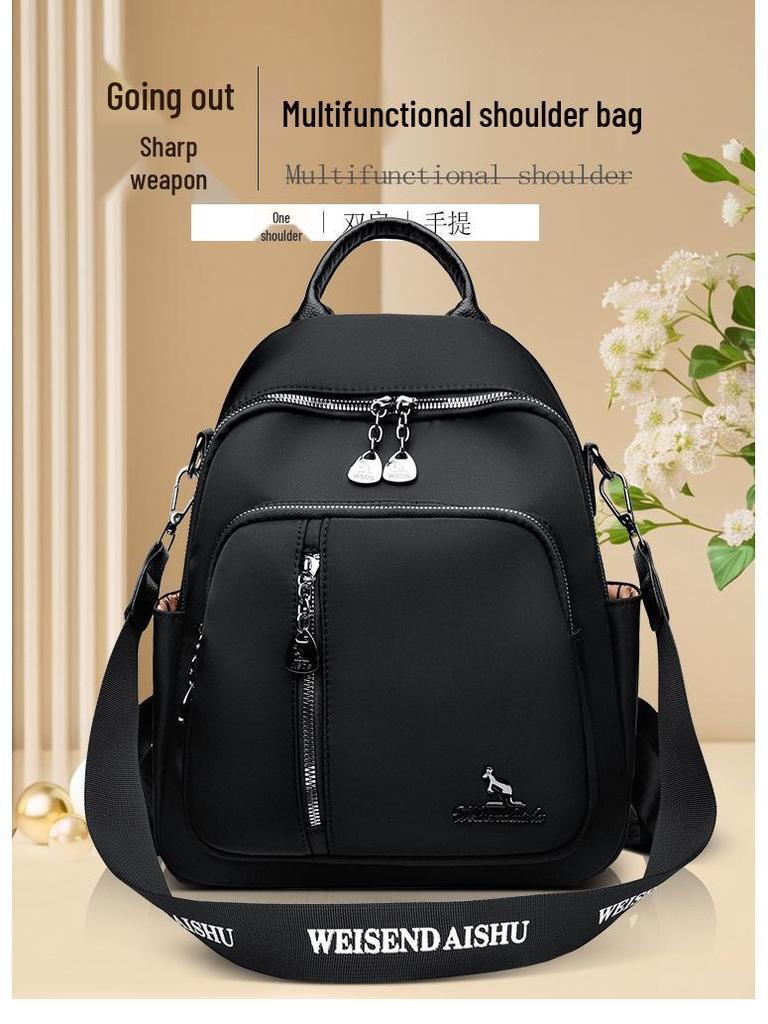 Women's 2025 Fashionable Large-Capacity Waterproof Commuter Backpack