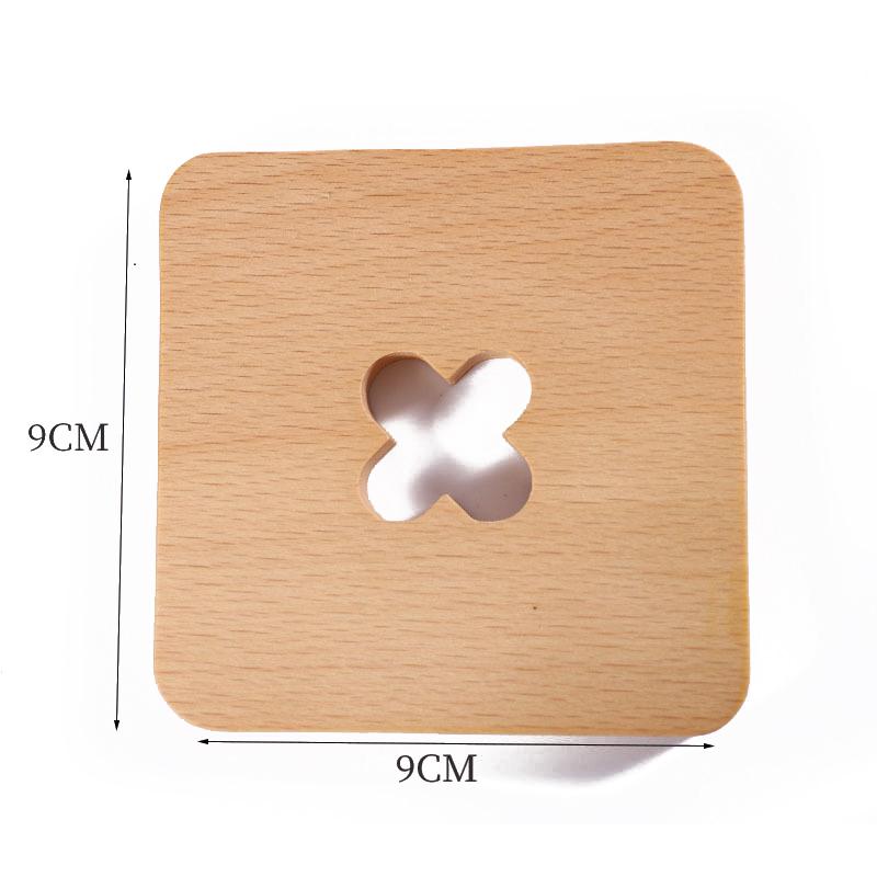 

Набор деревянных подставок из массива черного ореха, круглый коврик для стола, теплоизоляционная подкладка, подставка для дна коробки, плейсмат