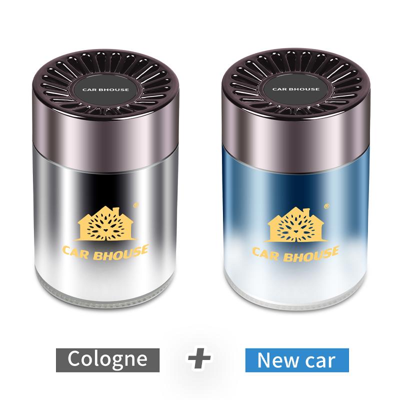 Car Air Freshener Solid Cologne Bubblegum Blackice Auto Accessories Vanilla Good Smell Interior Perfume Diffuser New Car Deodora