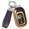 Ontto Honda Key Cover, Key Case, Keychain, Silicone, TPU Material, N-Box, Accord Vezel, Fride,