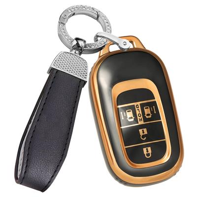 Ontto Honda Key Cover, Key Case, Keychain, Silicone, TPU Material, N-Box, Accord Vezel, Fride,