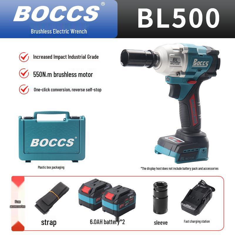 Cordless Multi-Functional Brushless Impact Wrench & Electric Screwdriver Set