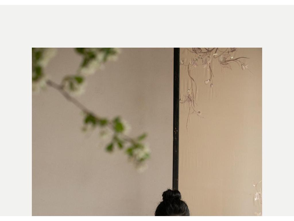 Autumn Artistic Embroidery Ramie Shirt - Zen Tea-Inspired Retro Loose Chinese Top