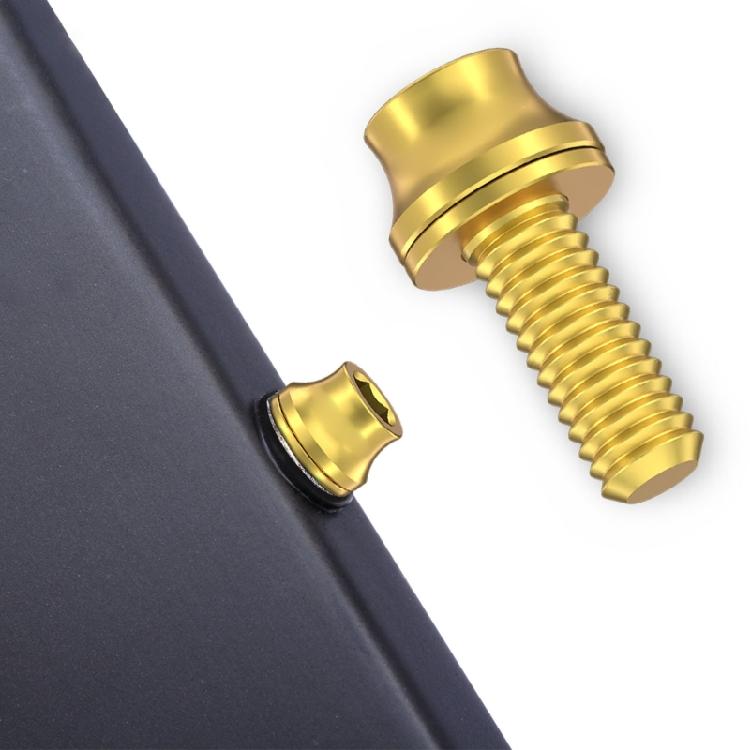 2Pcs Titaniums Alloys Bike Bottle Holder Screw M5x12mm Water Bottle Cage Bolts Hexagon Socket Head Bolts Screws Bike Part