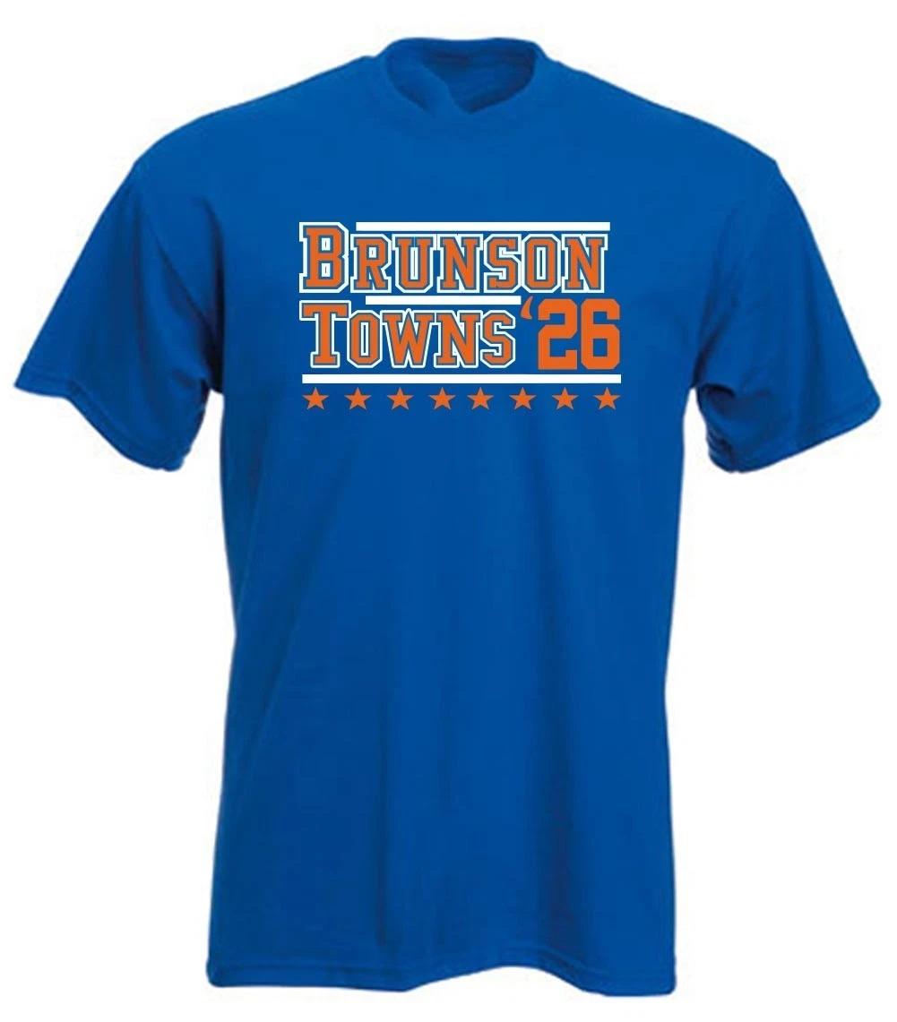 Jalen Brunson Karl Anthony Towns New York 26 Shirt T-Shirt S