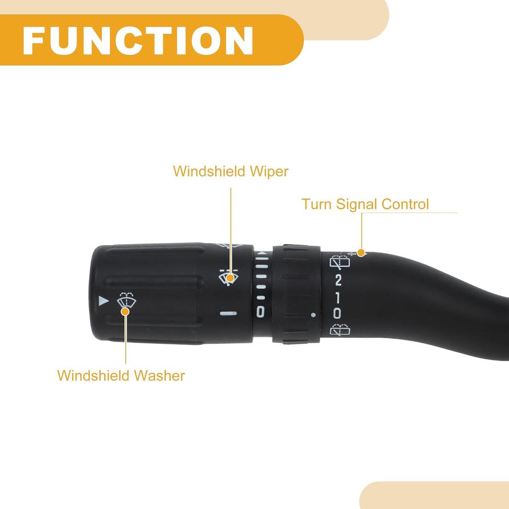 Steering Column Turn Signal Switch Lever No.7T4Z13K359AA Multifunction Combination Switch for Ford Edge Flex Taurus X