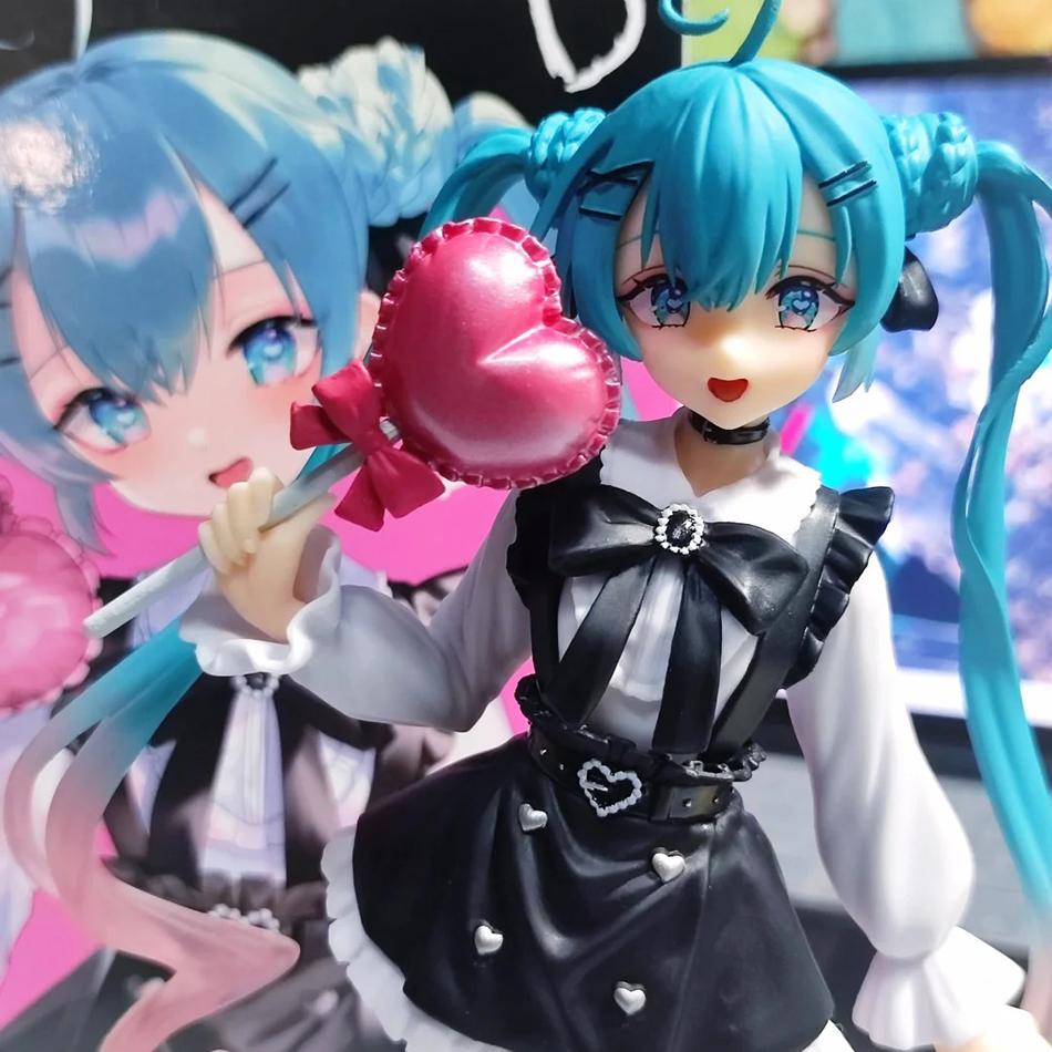 21cm Sexy Girl Hatsune Miku Anime Figure Fashion Subclture Miku Action Figure Christmas Gift PVC Collection Model Doll Toys