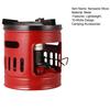 Portable Kerosene Stove Lightweight 10-Wicks Camp Stove Heater Outdoor Cooking BBQ Picnic Camping Hiking 2-4 Person Kerosene Furnace Burner