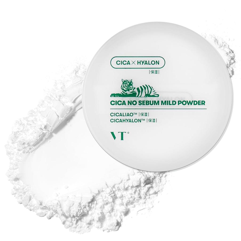 VTCOSMETICS CICA No Sebum Puder 5g 3 Arten Gesicht Fettige Haut 1 Stück (Mildes Puder)